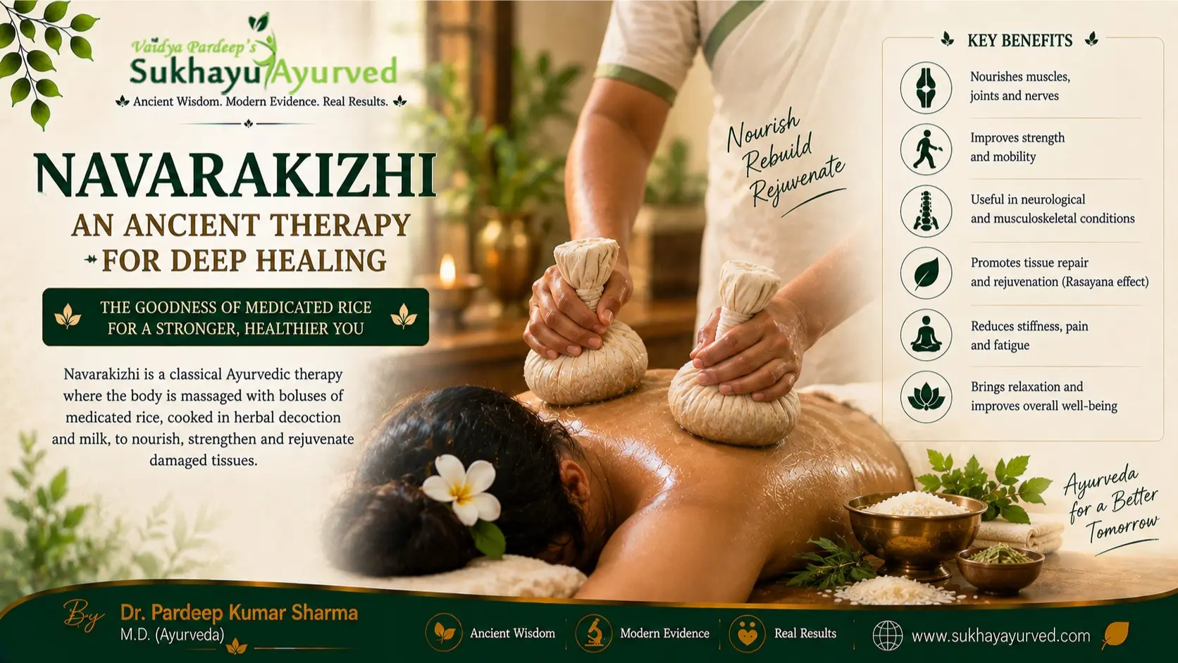 Navarakizhi Benefits: Why Some Patients Need Nourishment, Not Purification
