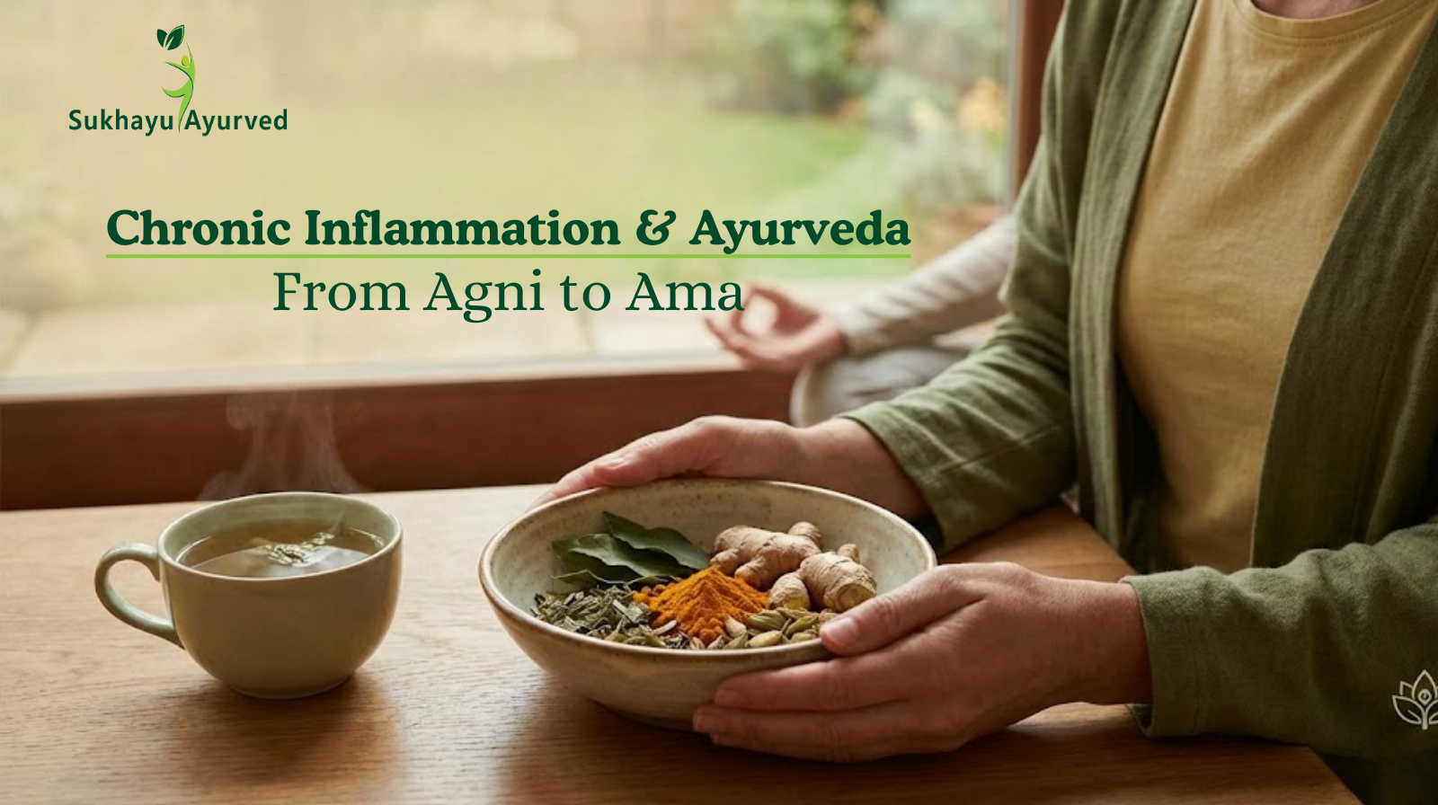 How Ayurveda Explains Chronic Inflammation — From Agni to Ama