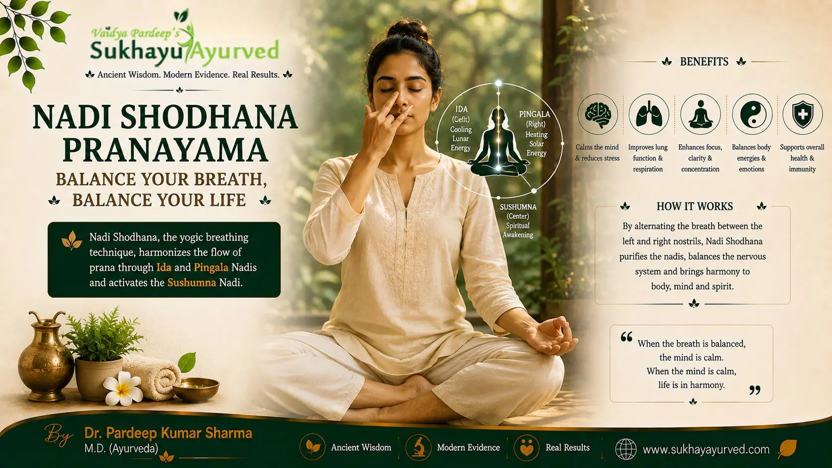 Nadi Shodhana Pranayama