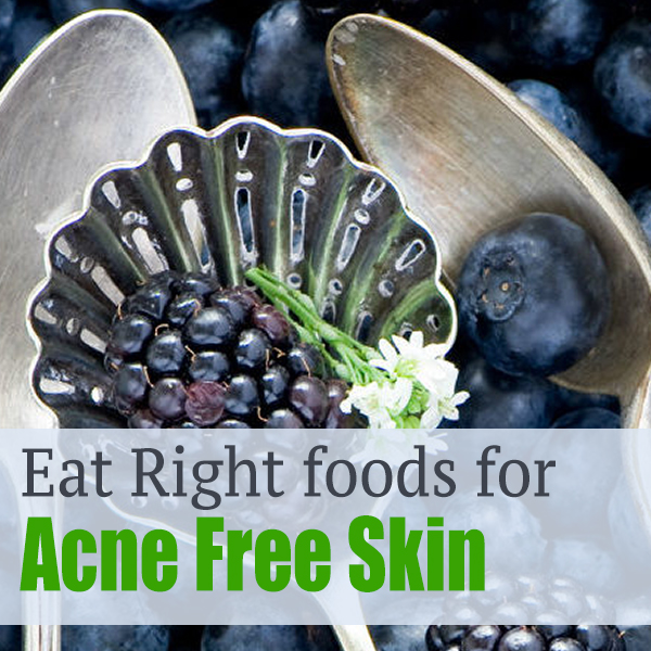 Diet for Acne Free skin