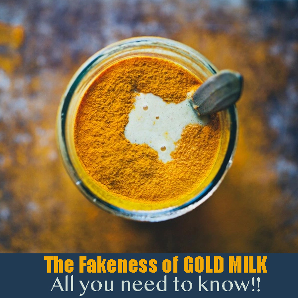 Truth behind golden milk