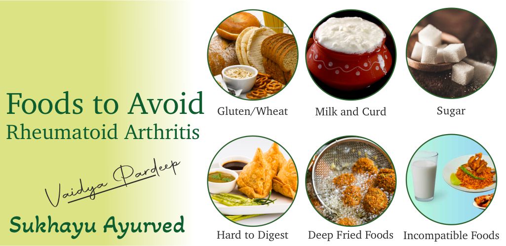 Foods that are bad for rheumatoid arthritis